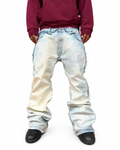 BLEACHED WHITE DENIM