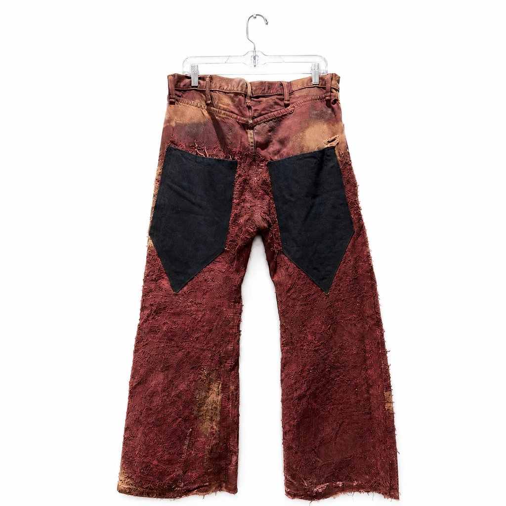 RED DENIM