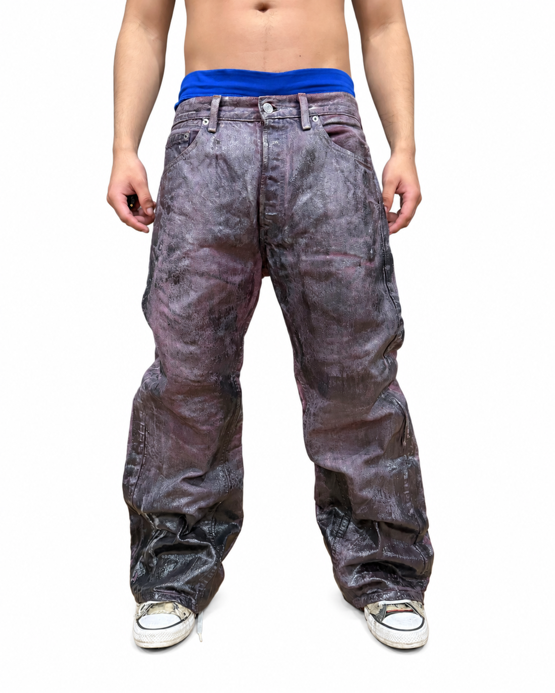 WAXED DENIM